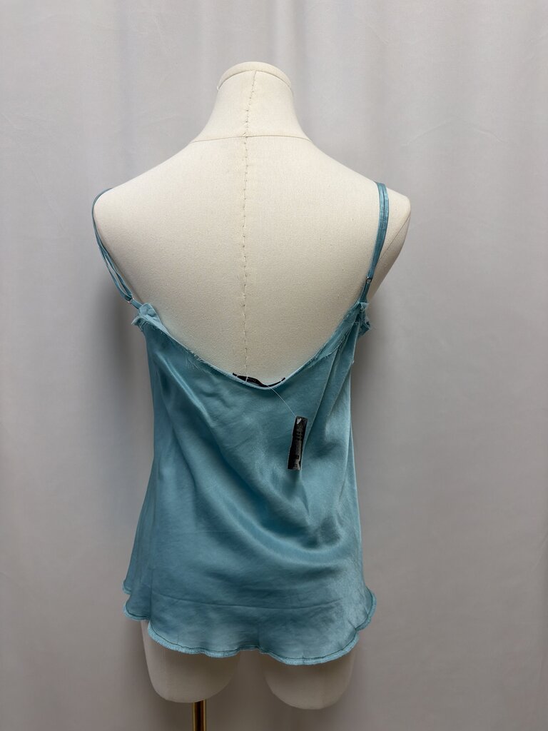 Brazeau Tricot Teal Tank