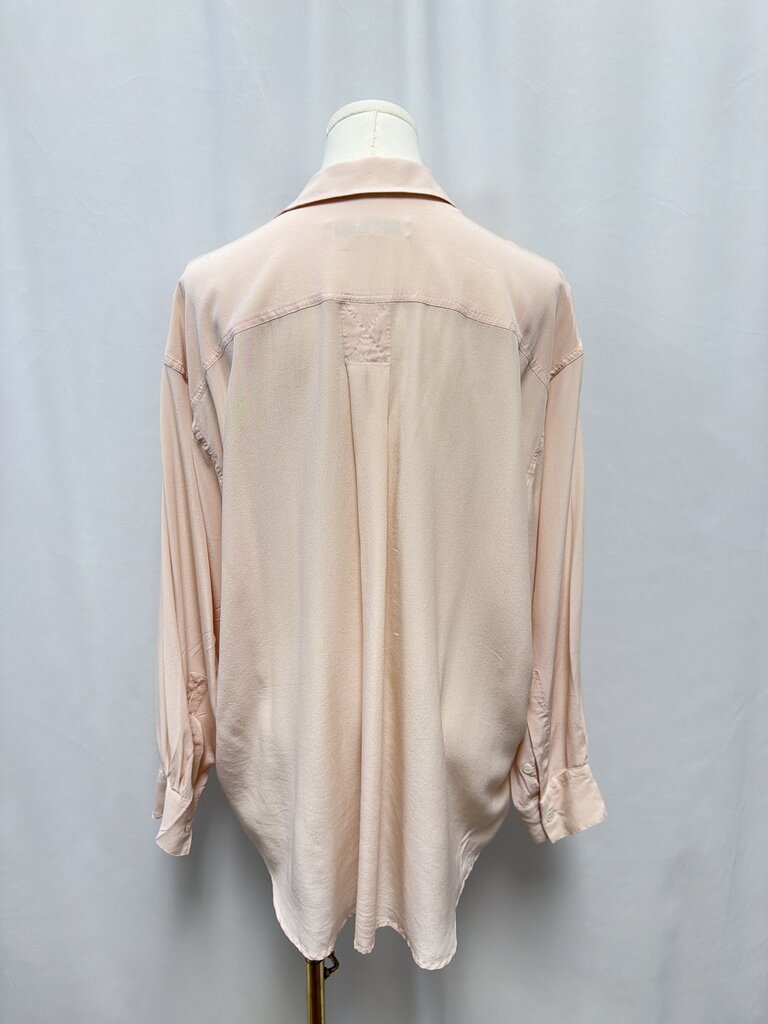 Katharine Hamnett London Light Pink Button Up Top