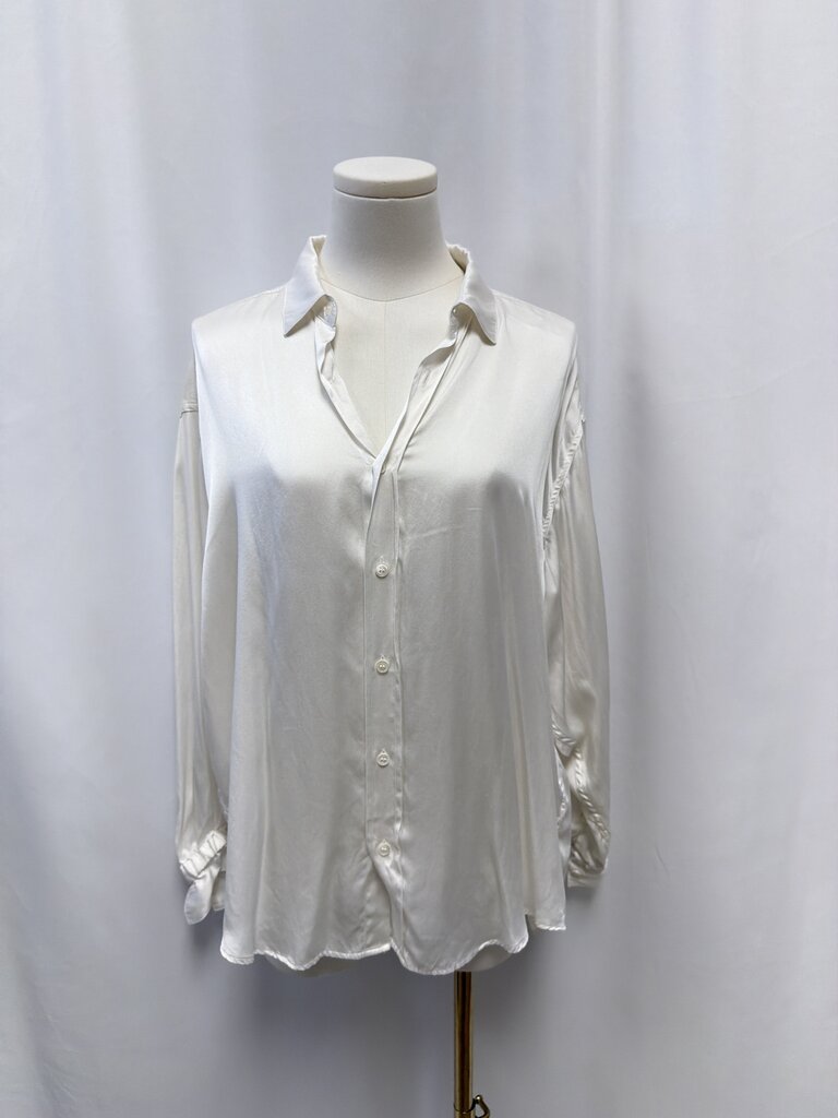 Katharine Hamnett London White Button Up Top