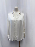 Katharine Hamnett London White Button Up Top