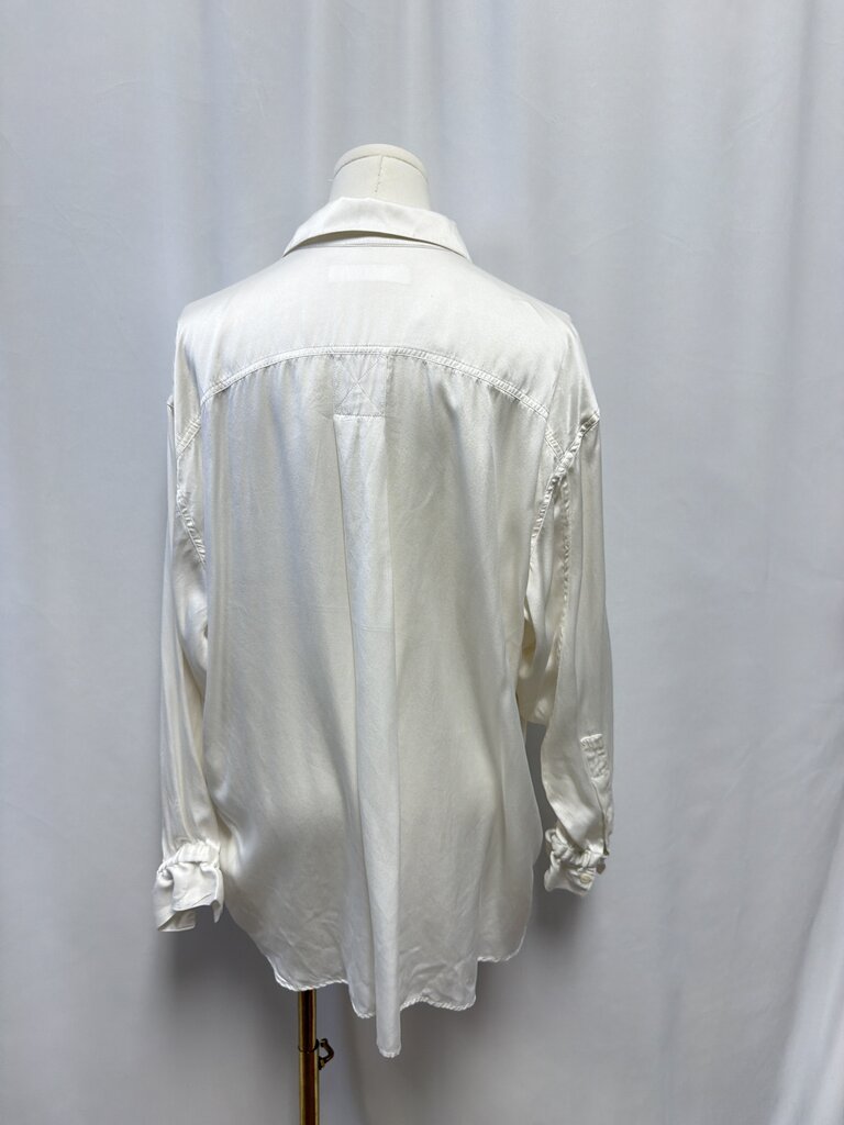 Katharine Hamnett London White Button Up Top