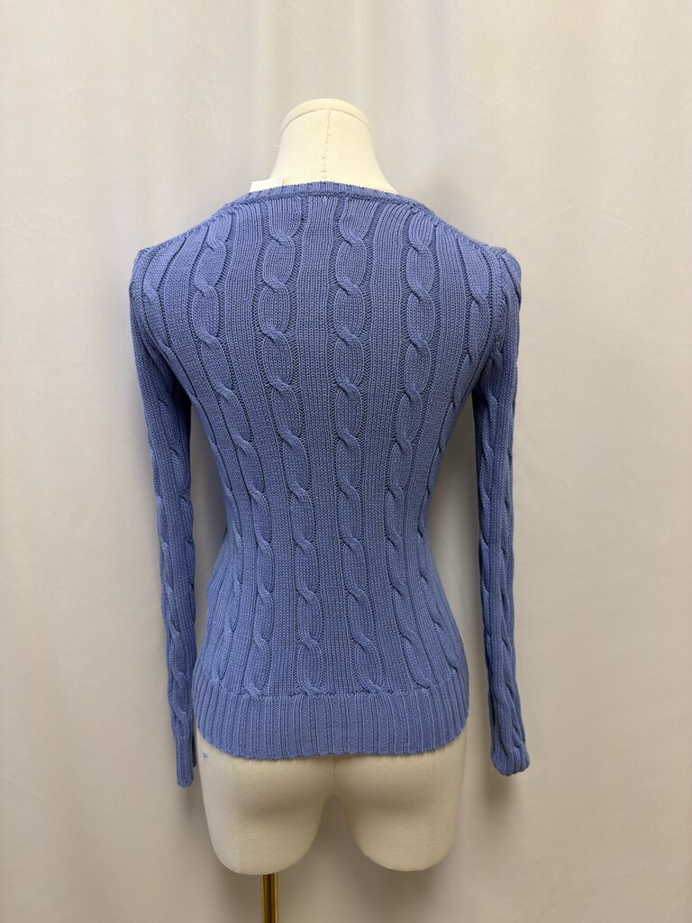 Polo Ralph Lauren Cornflower Cable Knit Sweater