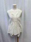Meadow Rue White Eyelet Top
