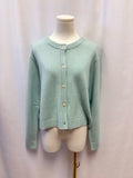 TWP Pale Aqua Cashmere Cardigan NWT