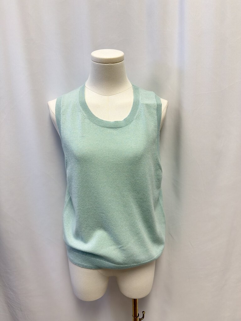 TWP Pale Aqua Cashmere Tank NWT