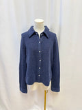 TWP Blue Cashmere Cardigan