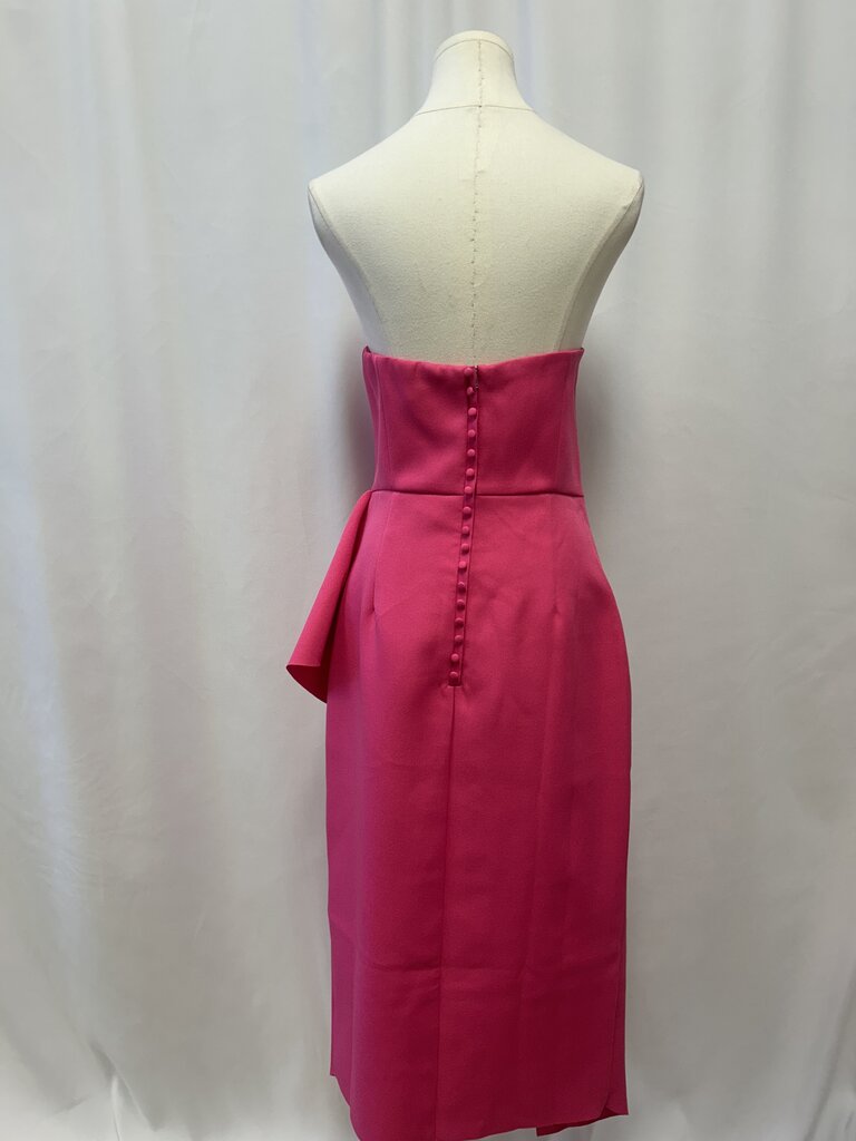 Elliatt Pink Strapless Ruffle Front Cocktail Dress NWT