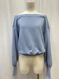 Maeve Off Shoulder Crew Neck