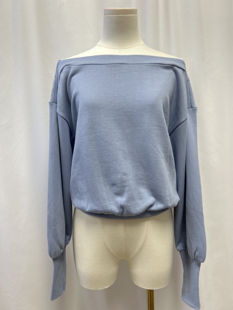 Maeve Off Shoulder Crew Neck