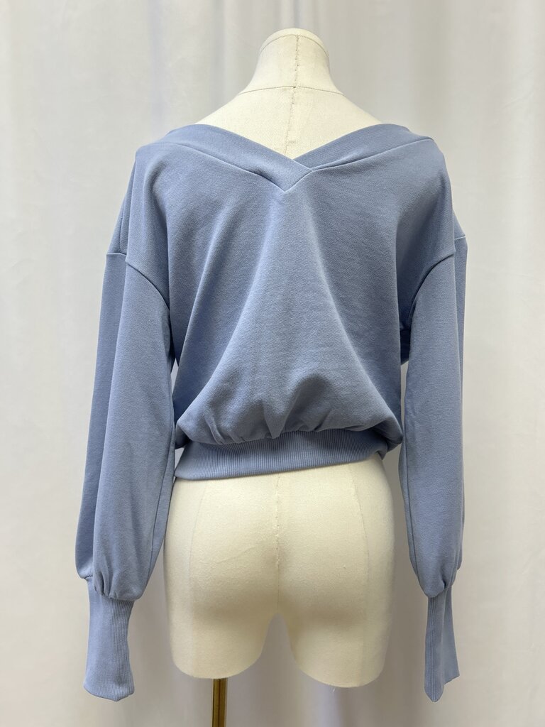 Maeve Off Shoulder Crew Neck