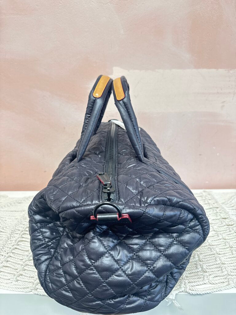 MZ Wallace Quilted Weekender Bag w/ Strap