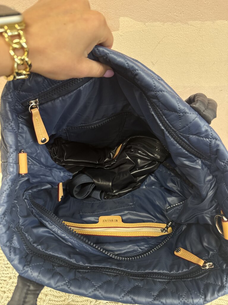 MZ Wallace Quilted Shoulder Bag w/ Strap