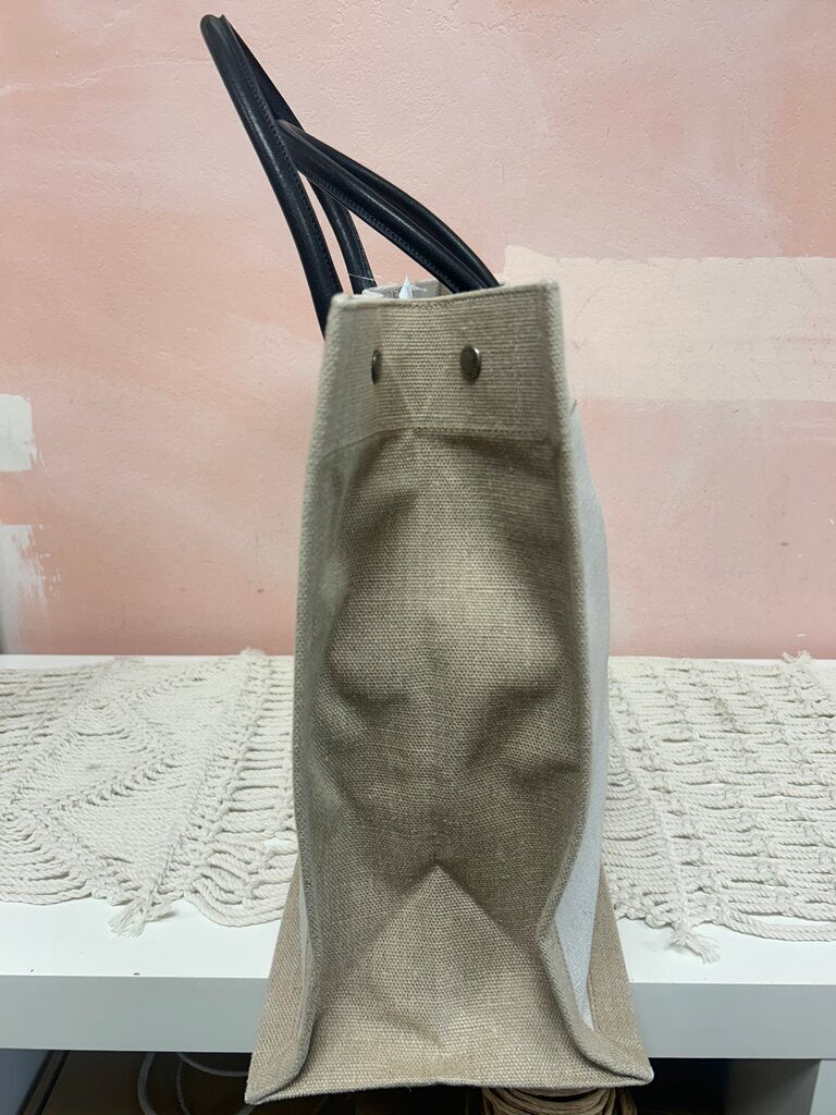 Saint Laurent Canvas Rive Gauche Tote
