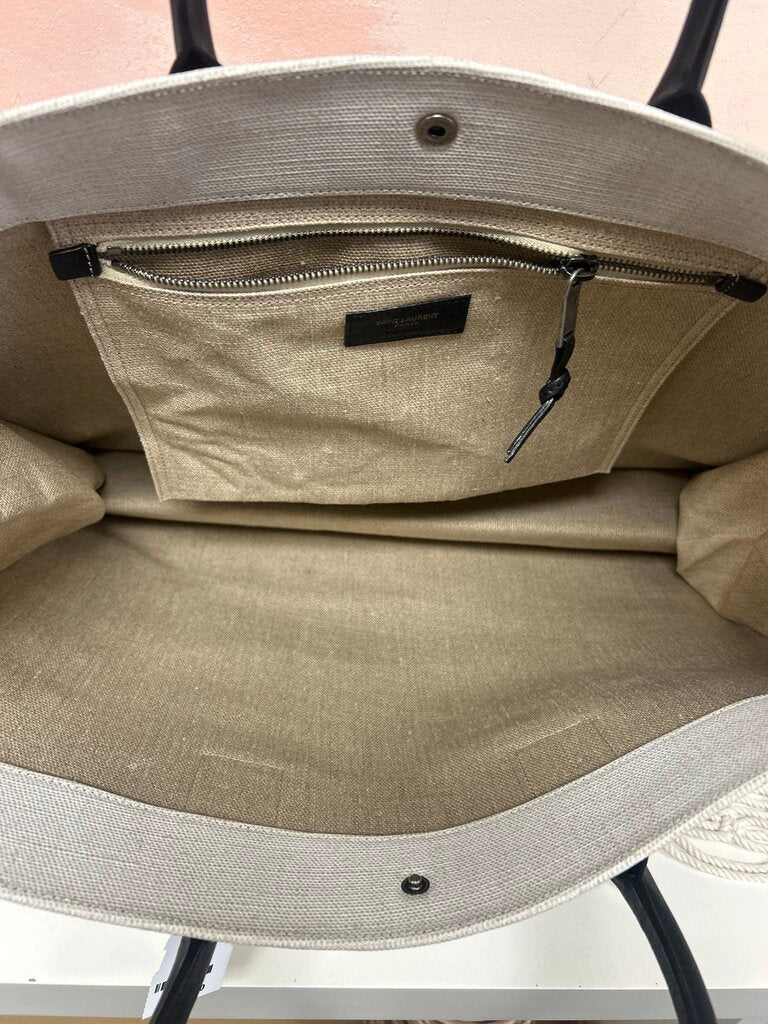 Saint Laurent Canvas Rive Gauche Tote