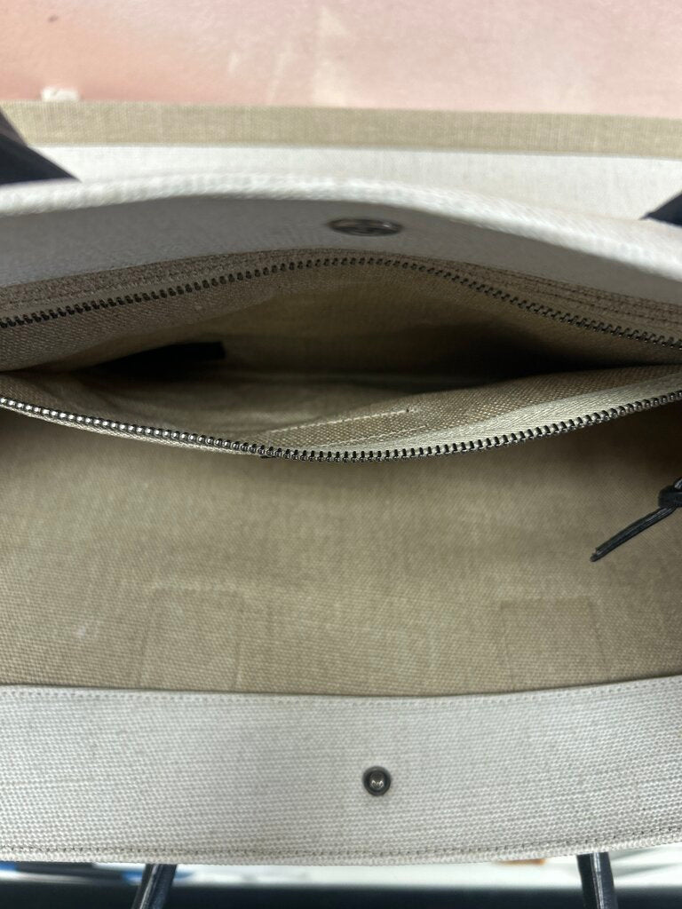 Saint Laurent Canvas Rive Gauche Tote