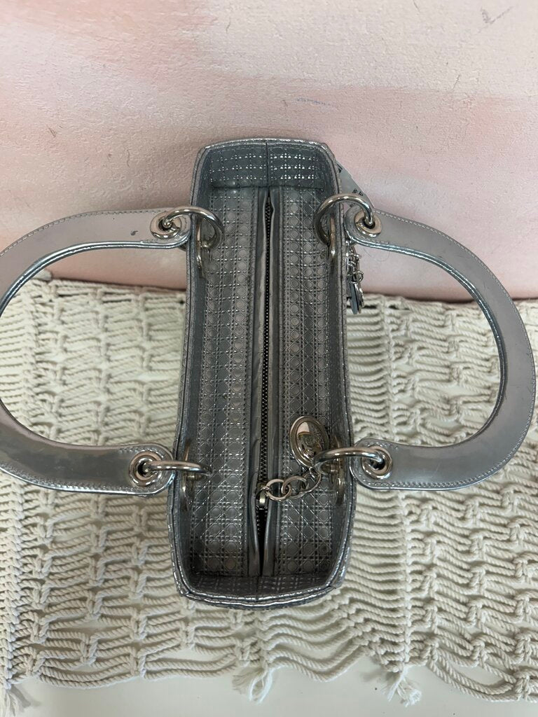 Dior Cannage Lady Dior Medium Top Handle