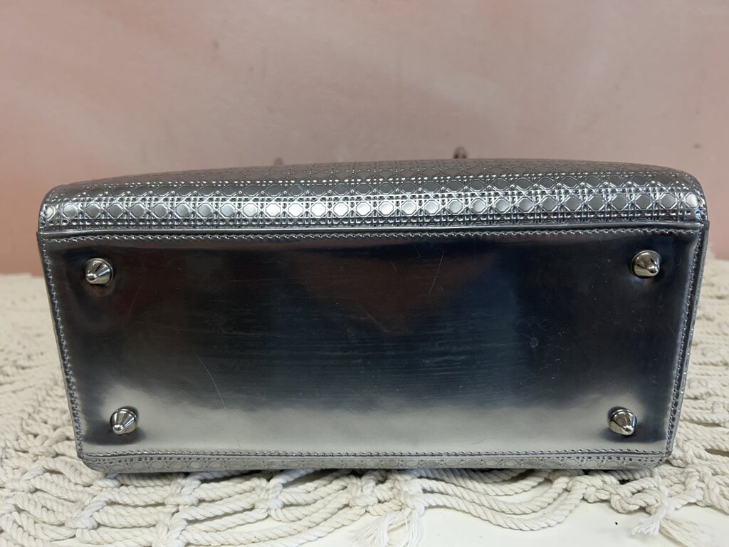 Dior Cannage Lady Dior Medium Top Handle