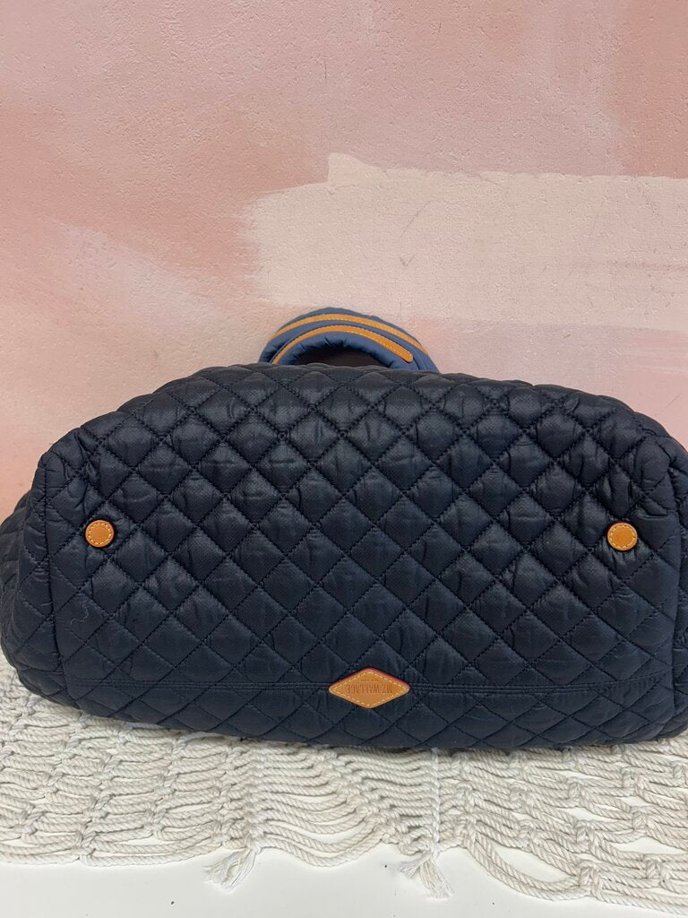 MZ Wallace Two Tone Quilted Large Tote