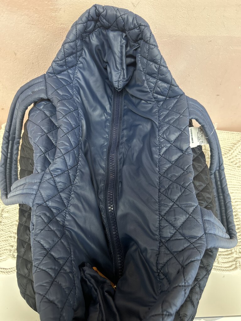 MZ Wallace Two Tone Quilted Large Tote