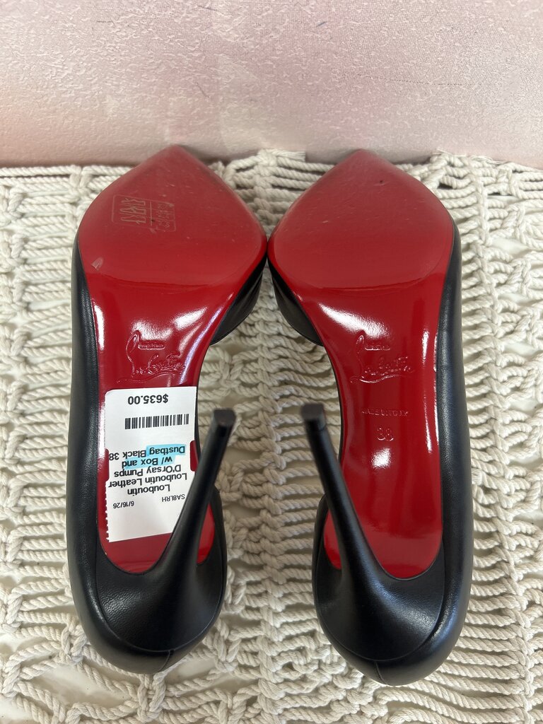 Louboutin Leather D'Orsay Pumps w/ Box and Dustbag
