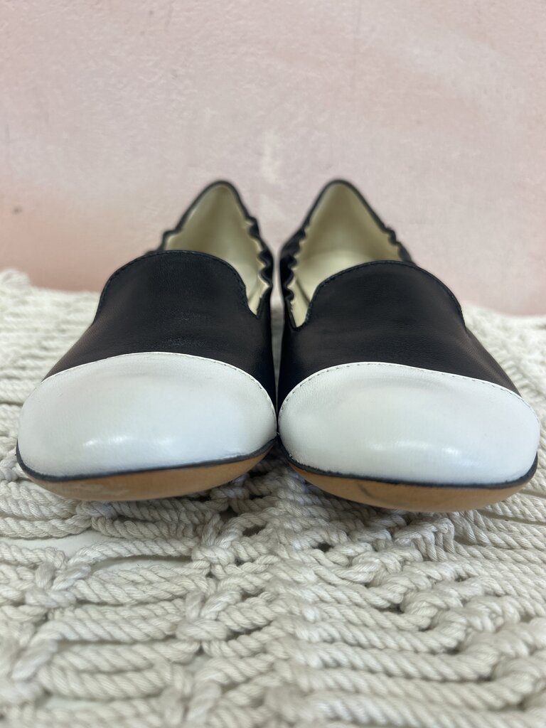 AGL Cap Toe Loafer Flats