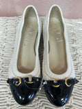 AGL Quilted Cap Toe Flat