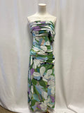Acler Floral Print One Shoulder Dress