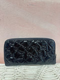 Chanel Precious Symbols Patent Zippy Wallet w/ Box