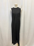 ATM Speckled Knit Maxi Dress With Pocket