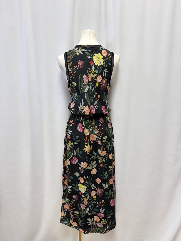Thoery Floral Crew Neck Dress