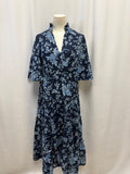 Tuckernuck Linen/Cotton Blend Floral Maxi Dress