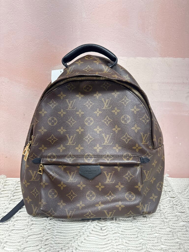 Louis Vuitton Monogram Palm Springs Backpack w/ mis-matched Dustbag