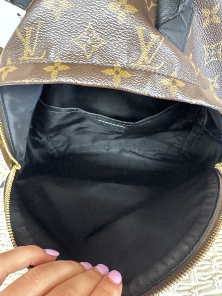 Louis Vuitton Monogram Palm Springs Backpack w/ mis-matched Dustbag