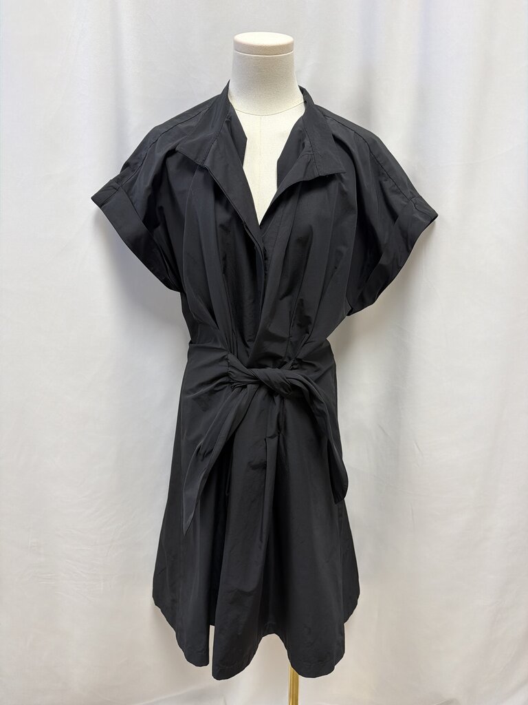 Finley Cotton Blend Short Sleeve Belted Dress