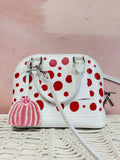 Louis Vuitton x Yayoi Kusama Alma BB Epi Polka Dot Handbag w/ Box & Dustbag