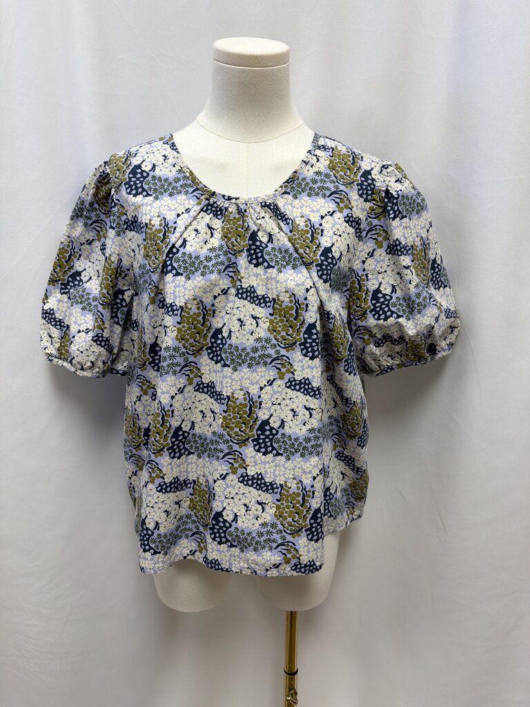 No. 6 Store Floral Cotton Top