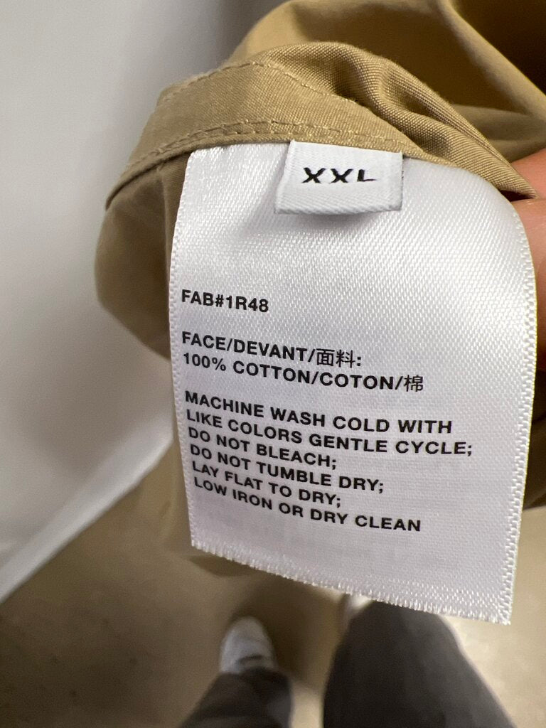 Lafayette 148 Cotton Belted Short Sleeve Dress