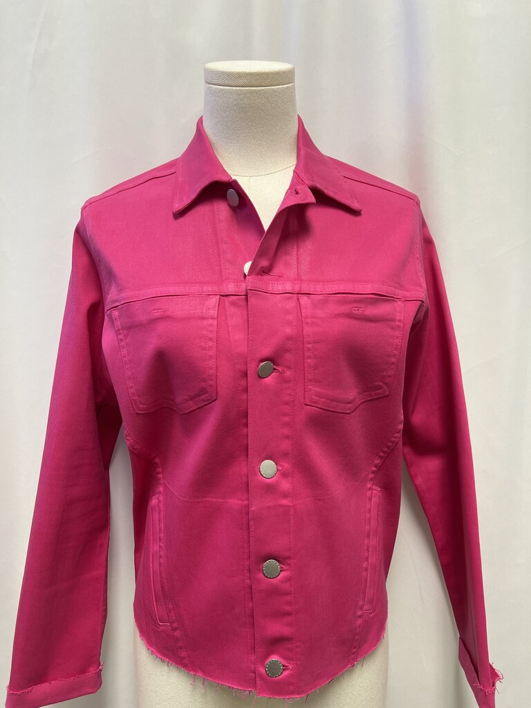 L'Agence Coated Canvas Jacket
