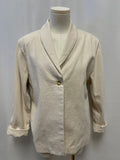 Still Here Speckled Cotton Blazer