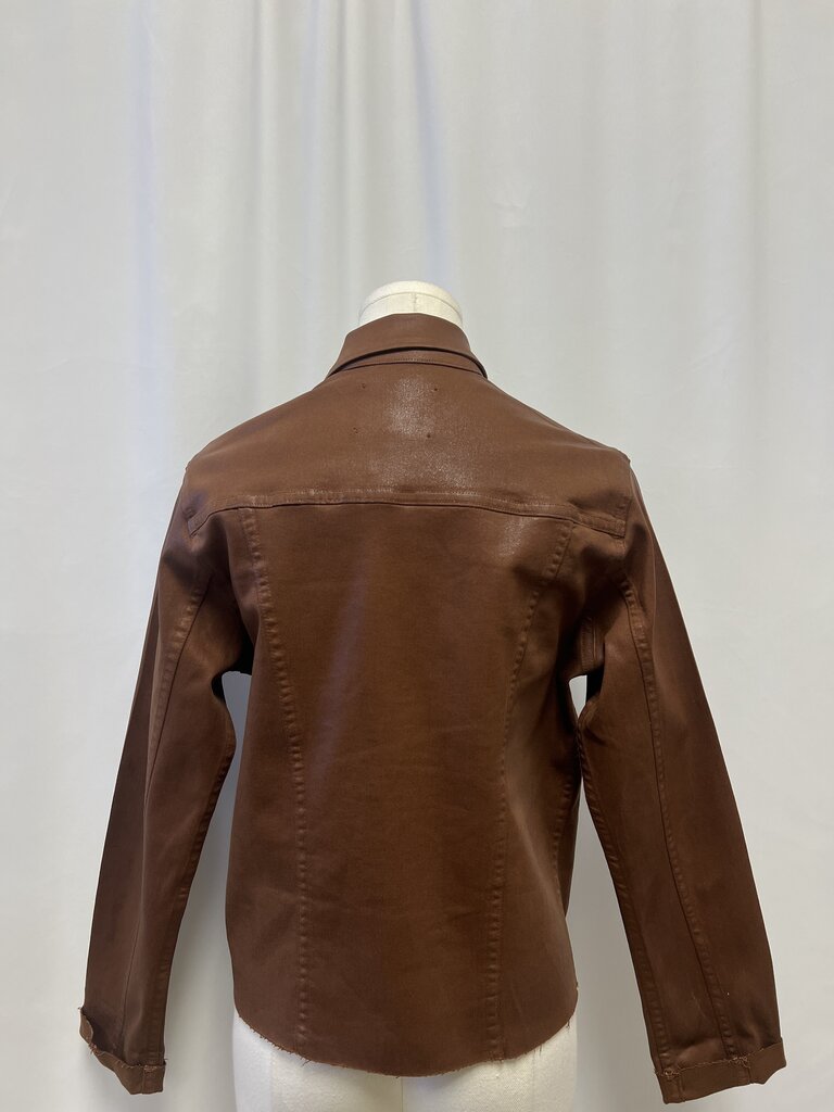L'Agence Coated Canvas Jacket