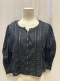 LoveShackFancy Lace Detail Blouse