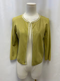 Chanel Vintage Shimmer Knit Open Sweater
