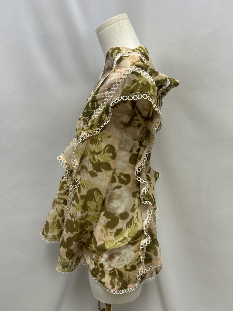 Zimmermann Floral Halter Romper