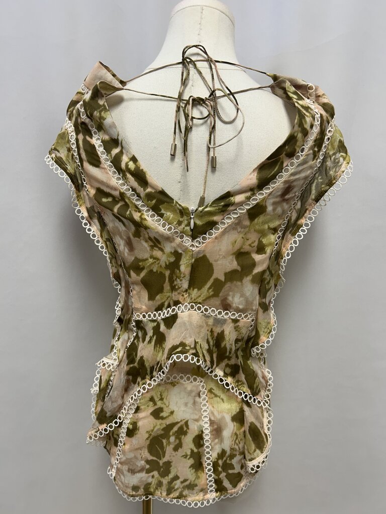 Zimmermann Floral Halter Romper