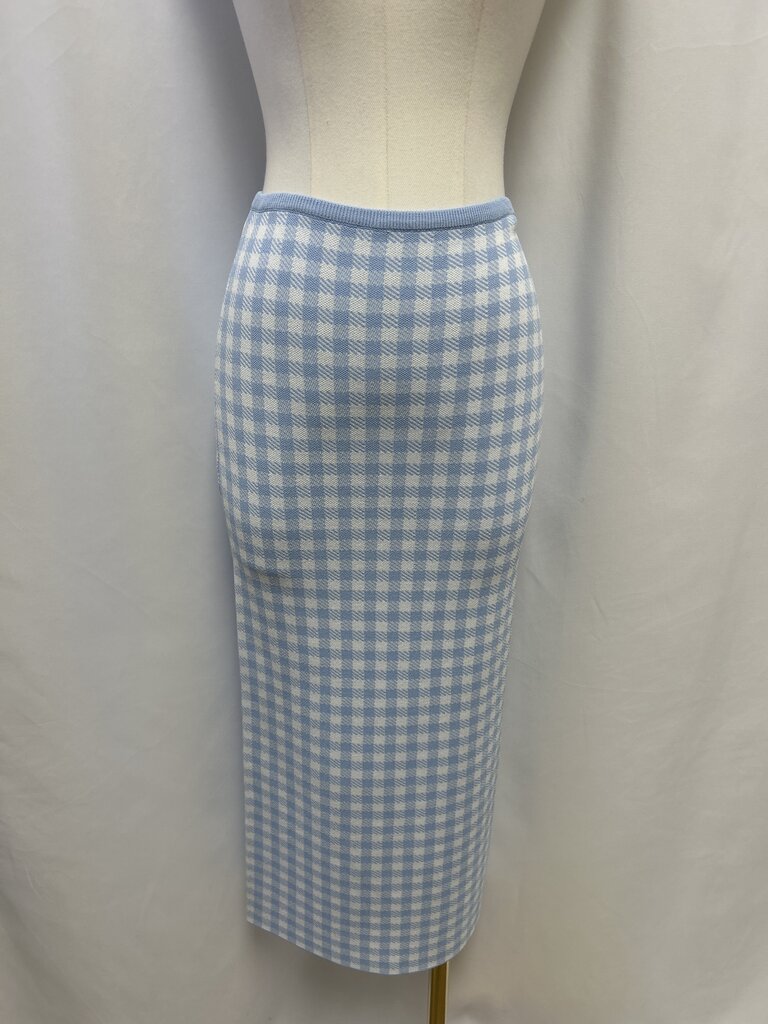 ASTR Knit Gingham Skirt NWT
