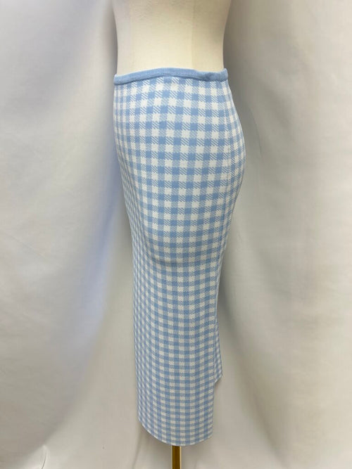 ASTR Knit Gingham Skirt NWT