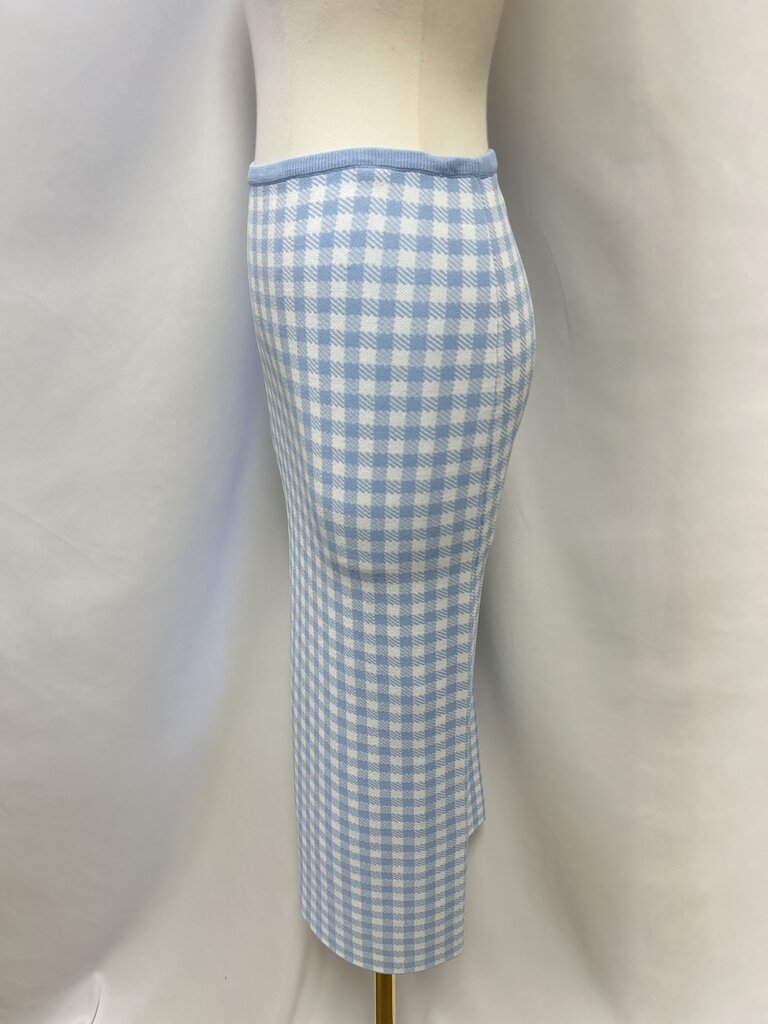 ASTR Knit Gingham Skirt NWT