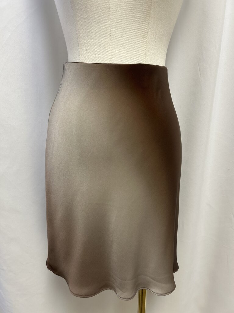 Babaton Ombre Mini Slip Skirt