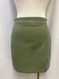 Wilfred Vegan Leather Mini Skirt