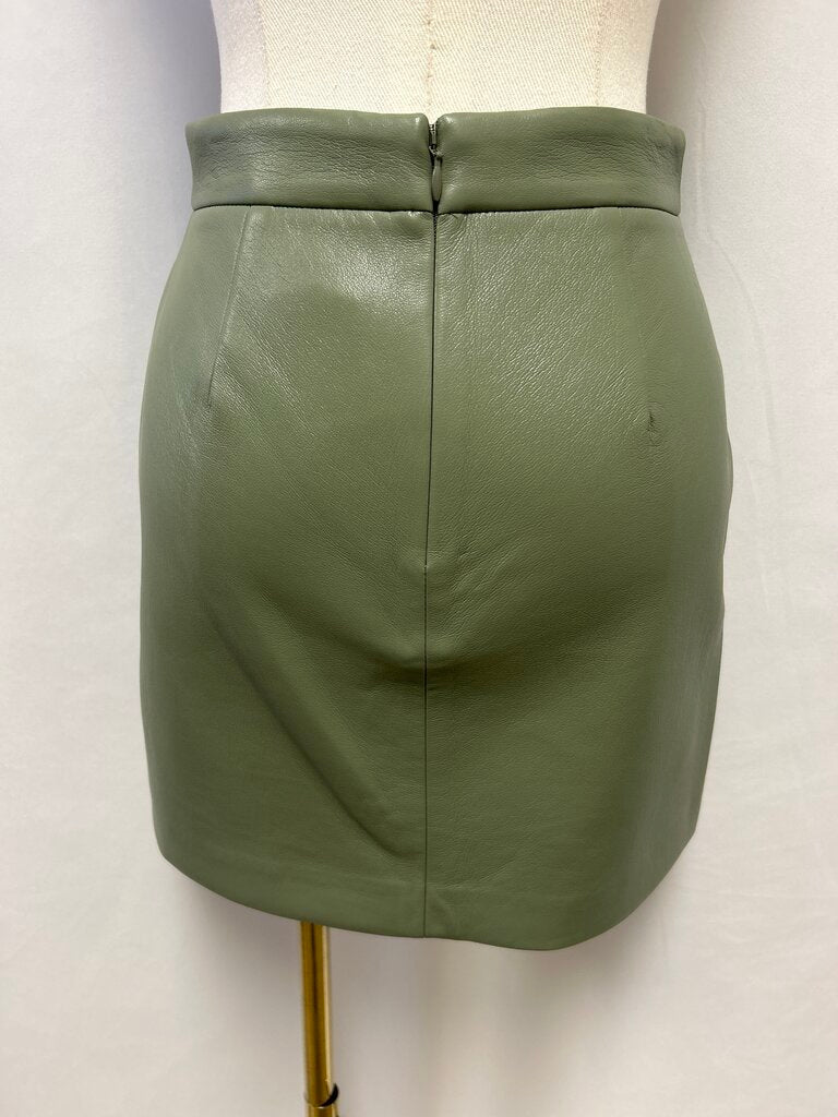Wilfred Vegan Leather Mini Skirt